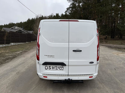 Rear Bumper Protector Carmos Stainless Steel for Ford Custom 2013-2022 - image 4