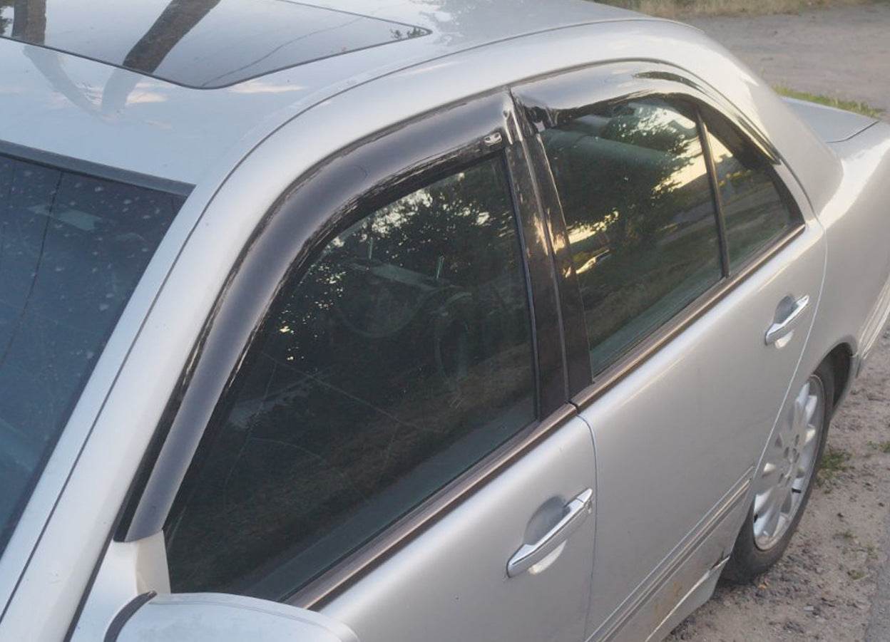 The SD visor (4 PCs, HIC) for Mercedes E-class W210 1995-2002 - Reelken Auto