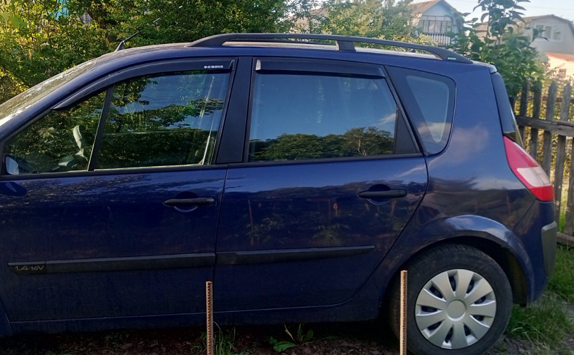 Black Roof Rails (2 pcs) for Renault Scenic/Grand 2003-2009 - image 8