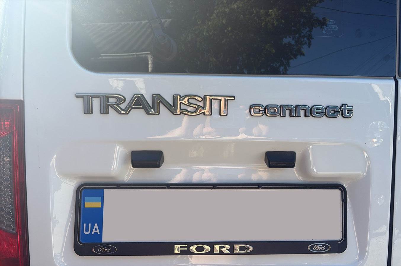 The inscription Transit 29cm by 3.5 cm (Turkey) for Ford Transit 2000-2014 - Reelken Auto