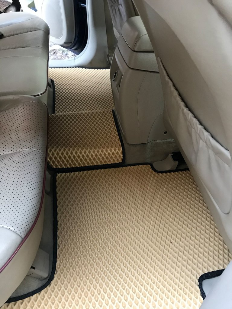 EVA Floor Mats (Beige) for Hyundai Santa Fe 2 2006-2012 - image 5