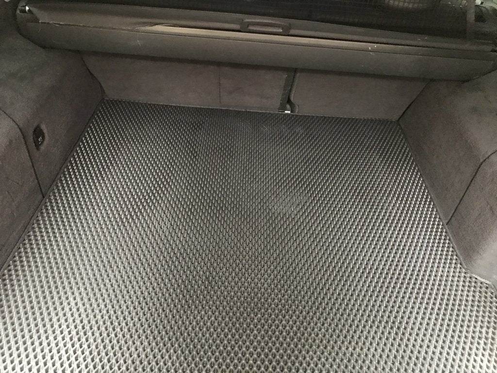 Trunk mat (EVA, black) SW for Mercedes E-class W211 2002-2009 - Reelken Auto