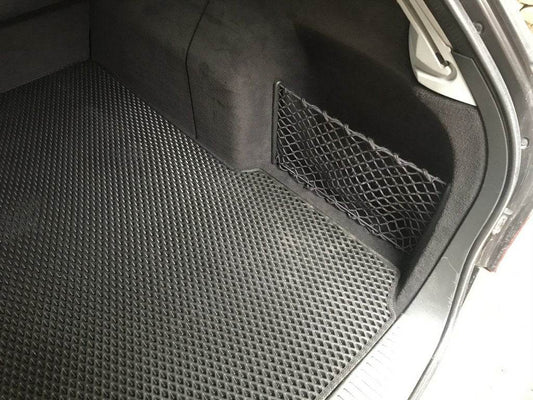 Trunk mat (EVA, black) SW for Mercedes E-class W211 2002-2009 - Reelken Auto