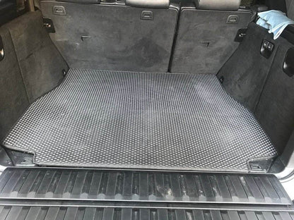 Trunk mat (EVA, black) for BMW X5 E-53 1999-2006 - Reelken Auto