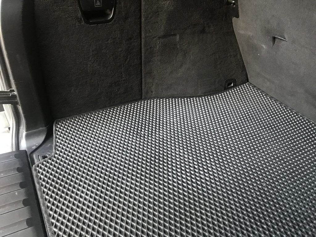 Trunk mat (EVA, black) for BMW X5 E-53 1999-2006 - Reelken Auto