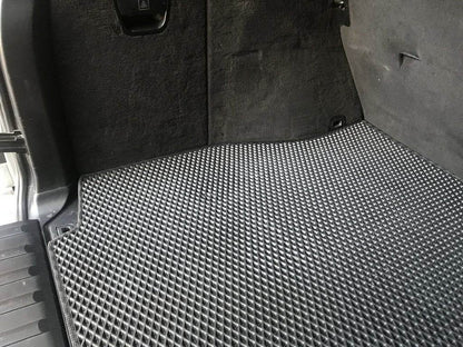 Trunk mat (EVA, black) for BMW X5 E-53 1999-2006 - Reelken Auto