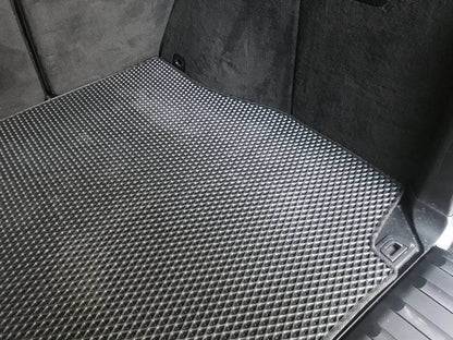 Trunk mat (EVA, black) for BMW X5 E-53 1999-2006 - Reelken Auto