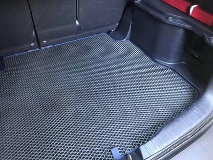 Trunk mat (EVA, black) for Honda CRV 2007-2011 - Reelken Auto