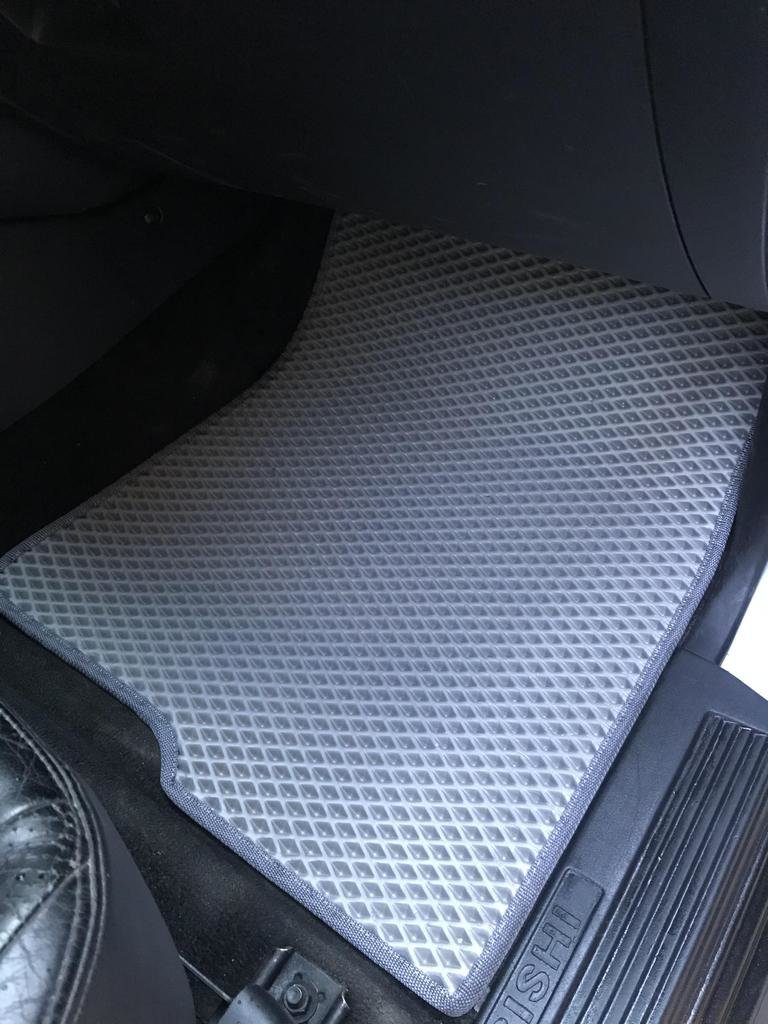 EVA Floor Mats (Gray) for Mitsubishi Pajero Wagon III 1999-2006 - image 6
