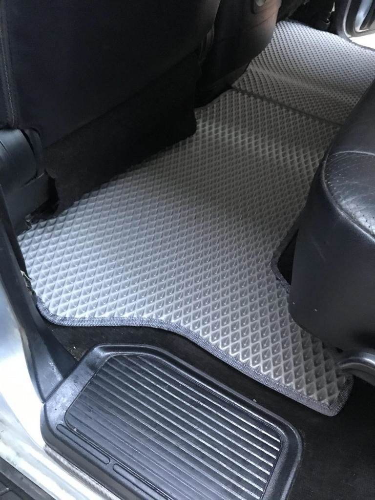 EVA mats (gray) for Mitsubishi Pajero Wagon IV - Reelken Auto