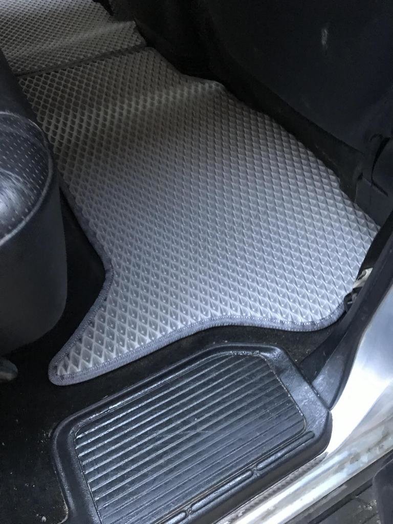 EVA Floor Mats (Gray) for Mitsubishi Pajero Wagon III 1999-2006 - image 8