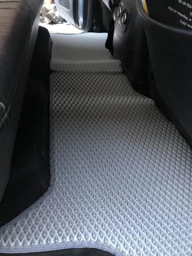 EVA mats (gray) for Mitsubishi Pajero Wagon IV - Reelken Auto