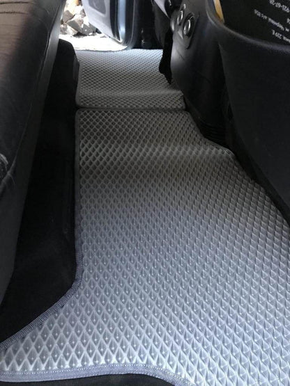 EVA mats (gray) for Mitsubishi Pajero Wagon IV - Reelken Auto
