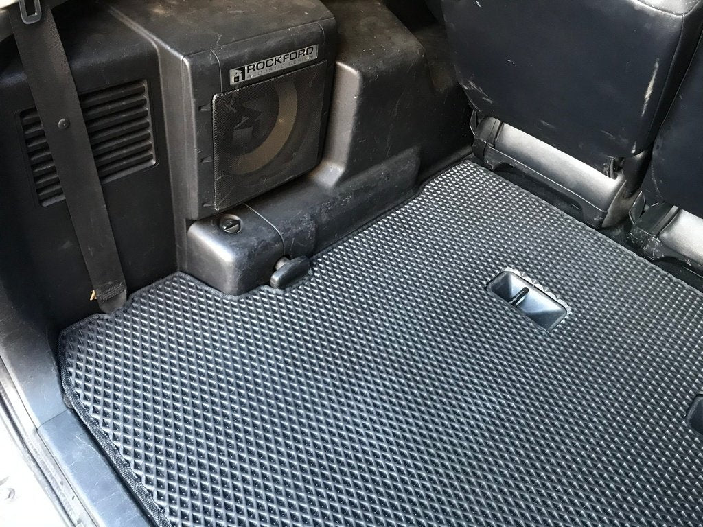Trunk Mat (EVA, Black) for Mitsubishi Pajero Wagon IV 2006-2021 - image 3