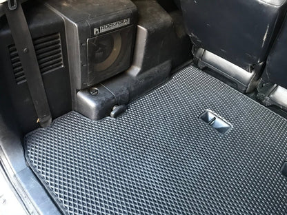 Trunk Mat (EVA, Black) for Mitsubishi Pajero Wagon IV 2006-2021 - image 3
