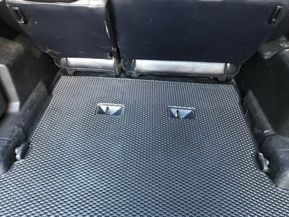 Trunk mat (EVA, Black) for Mitsubishi Pajero Wagon III - Reelken Auto