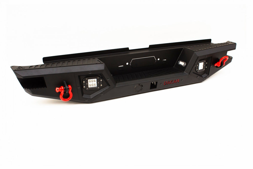 Reinforced Rear Bumper Dakar V2 for Toyota Hilux 2015- - image 1