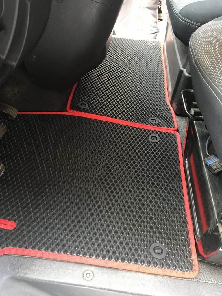 EVA mats (black) for Opel Movano 2010-2021 - Reelken Auto