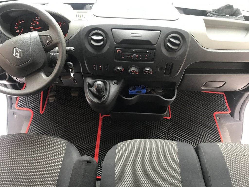 EVA mats (black) for Renault Master 2011-2023 - Reelken Auto