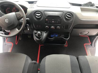 EVA mats (black) for Renault Master 2011-2023 - Reelken Auto