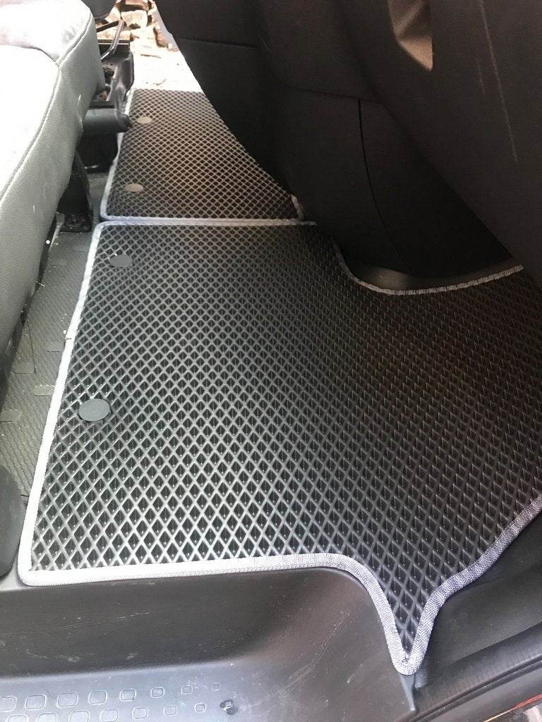 Floor mats (2 pcs, EVA, black) for Fiat Talento 2016↗ - Reelken Auto