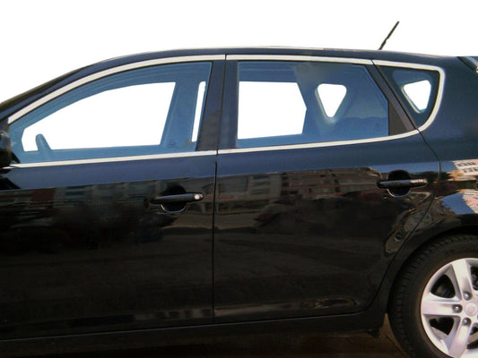 Full Window Trim Stainless Steel for Kia Ceed 2007-2012 - image 1