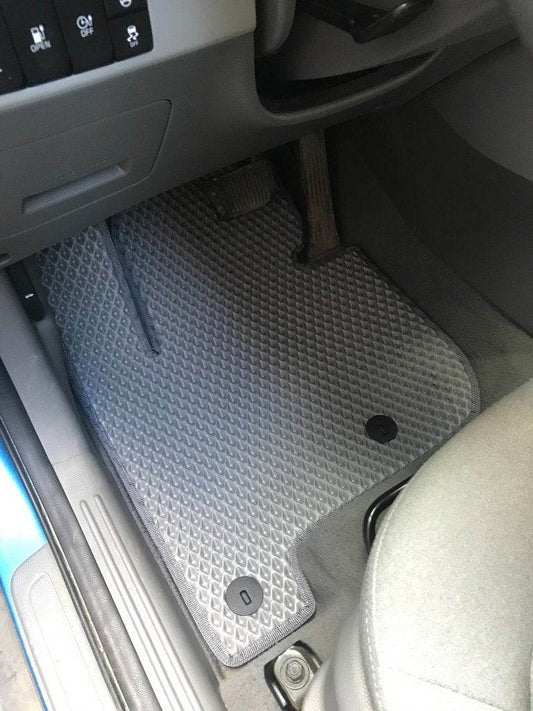 Polyurethane mats EV (EVA, gray) for Kia Soul II 2013-2018 - Reelken Auto