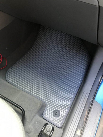 Polyurethane mats EV (EVA, gray) for Kia Soul II 2013-2018 - Reelken Auto
