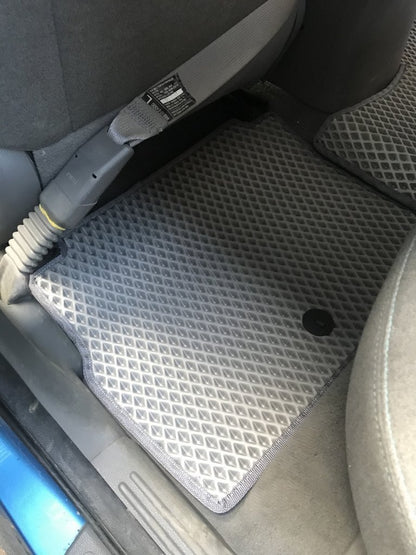 Polyurethane EVA floor mats (grey) for Kia Soul II 2013-2018 - image 2