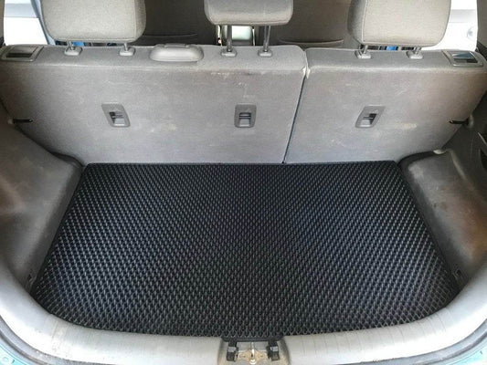 Trunk mat (EVA, black) for Kia Soul II 2013-2018 - Reelken Auto