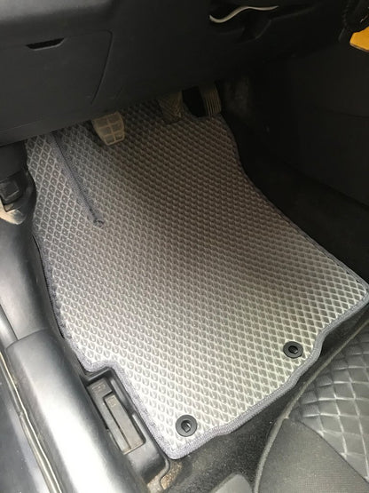 EVA Floor Mats (Light Gray) for Mitsubishi Lancer X 2008- - image 1