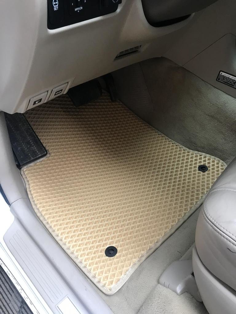 EVA Floor Mats (Beige) for Toyota Land Cruiser 100 1998-2007 - image 2