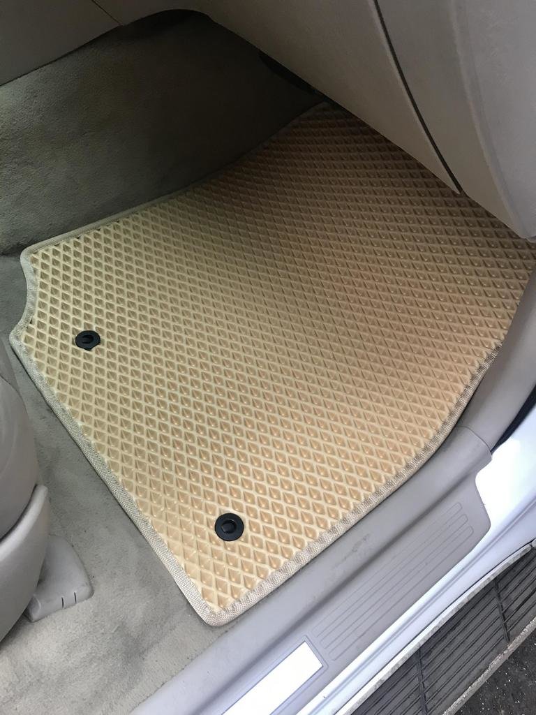 EVA Floor Mats (Beige) for Toyota Land Cruiser 100 1998-2007 - image 3