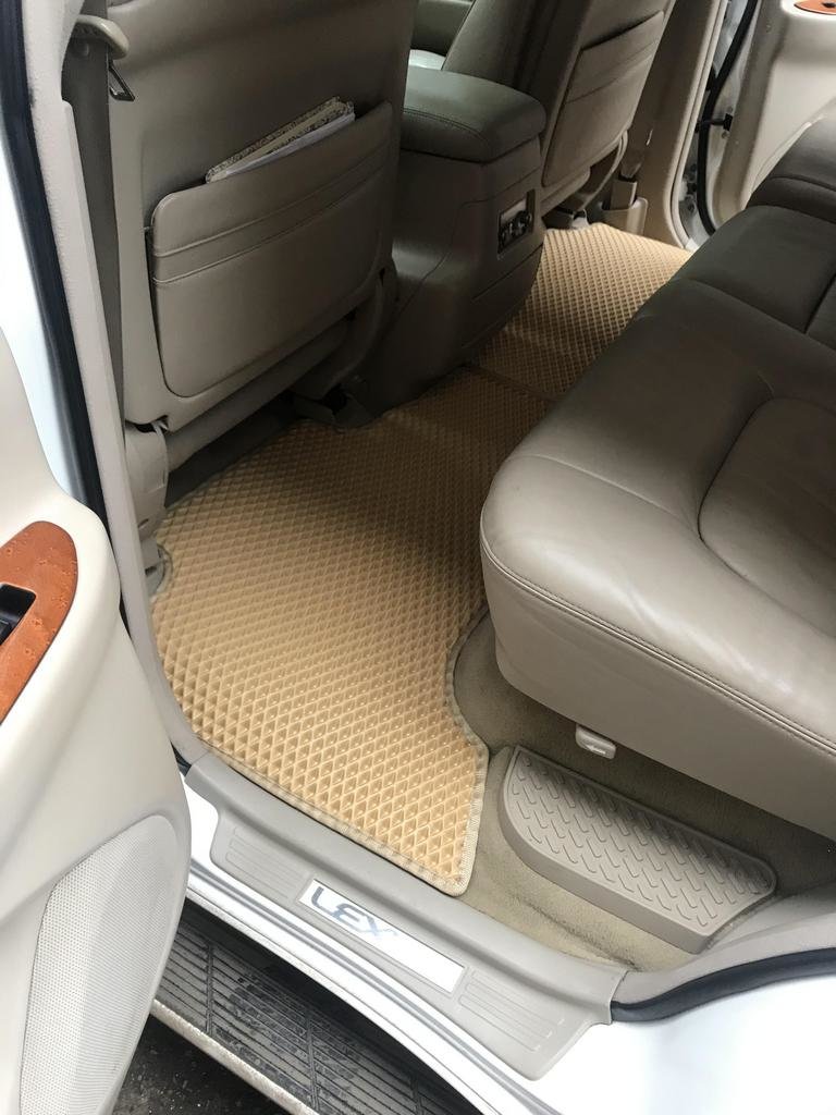 EVA Floor Mats (Beige) for Toyota Land Cruiser 100 1998-2007 - image 4