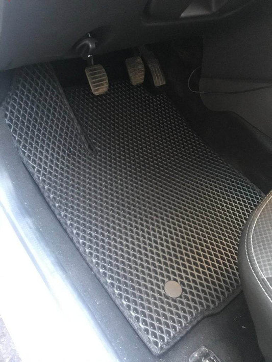 EVA mats (black) for Renault Logan II 2013-2022 - Reelken Auto