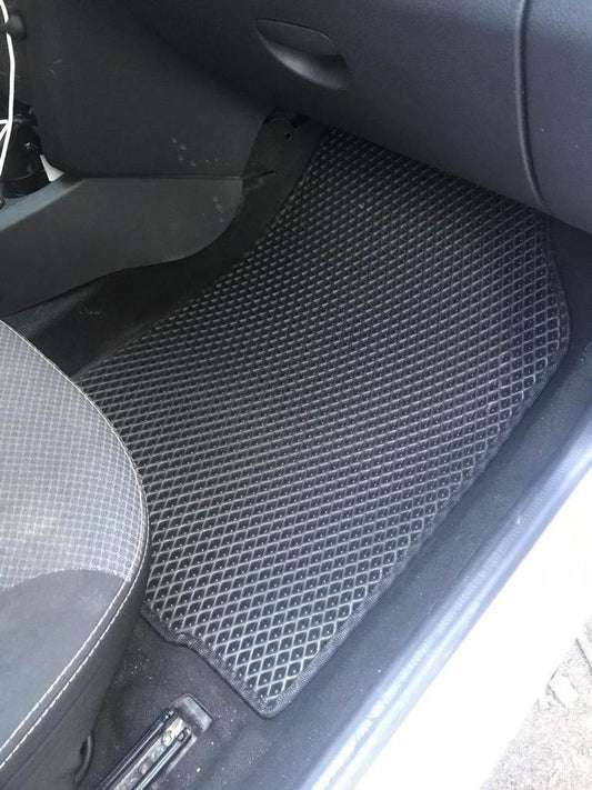 EVA mats (black) for Renault Logan II 2013-2022 - Reelken Auto