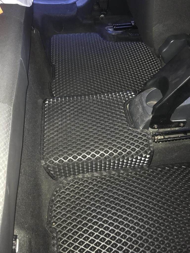 EVA mats (black) for Dacia Logan II 2013-2022 - Reelken Auto