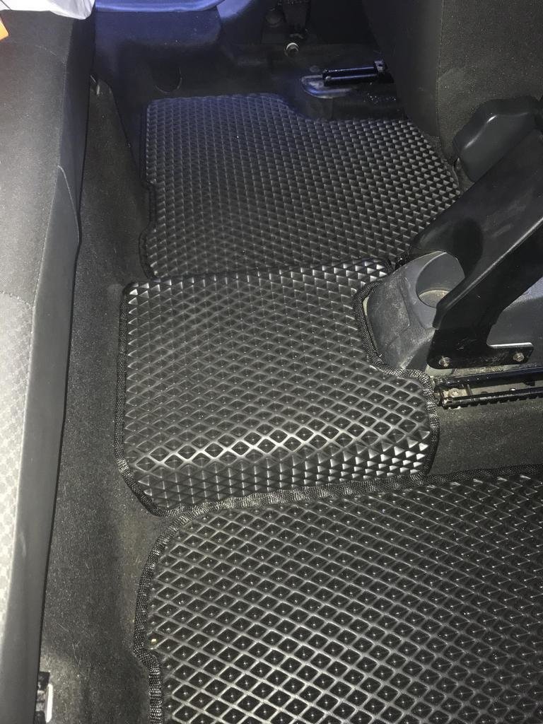EVA Floor Mats (black) for Renault Logan I 2008-2013 - image 5