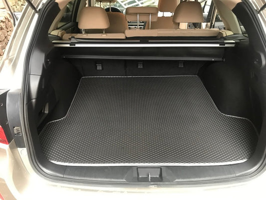 Trunk mat (black, EVA) for Subaru Outback 2014-2019 - image 1
