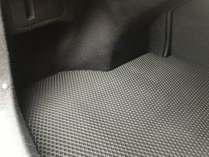 Trunk mat (black, EVA) for Hyundai Elantra (AD) 2015-2020 - Reelken Auto
