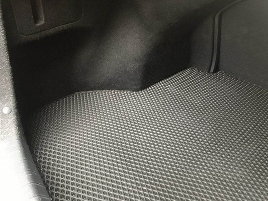 Trunk mat (black, EVA) for Hyundai Elantra (AD) 2015-2020 - Reelken Auto