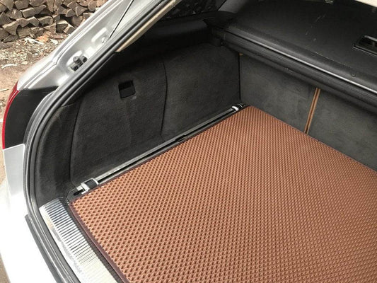 Trunk mat SW (EVA, brick) for Audi A6 C6 2004-2011 - Reelken Auto
