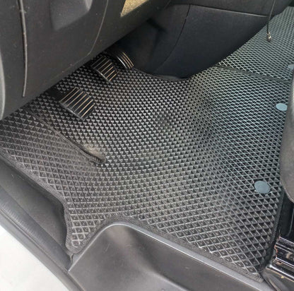 Floor mats (2 pcs, EVA, black) for Renault Trafic 2015- - image 9