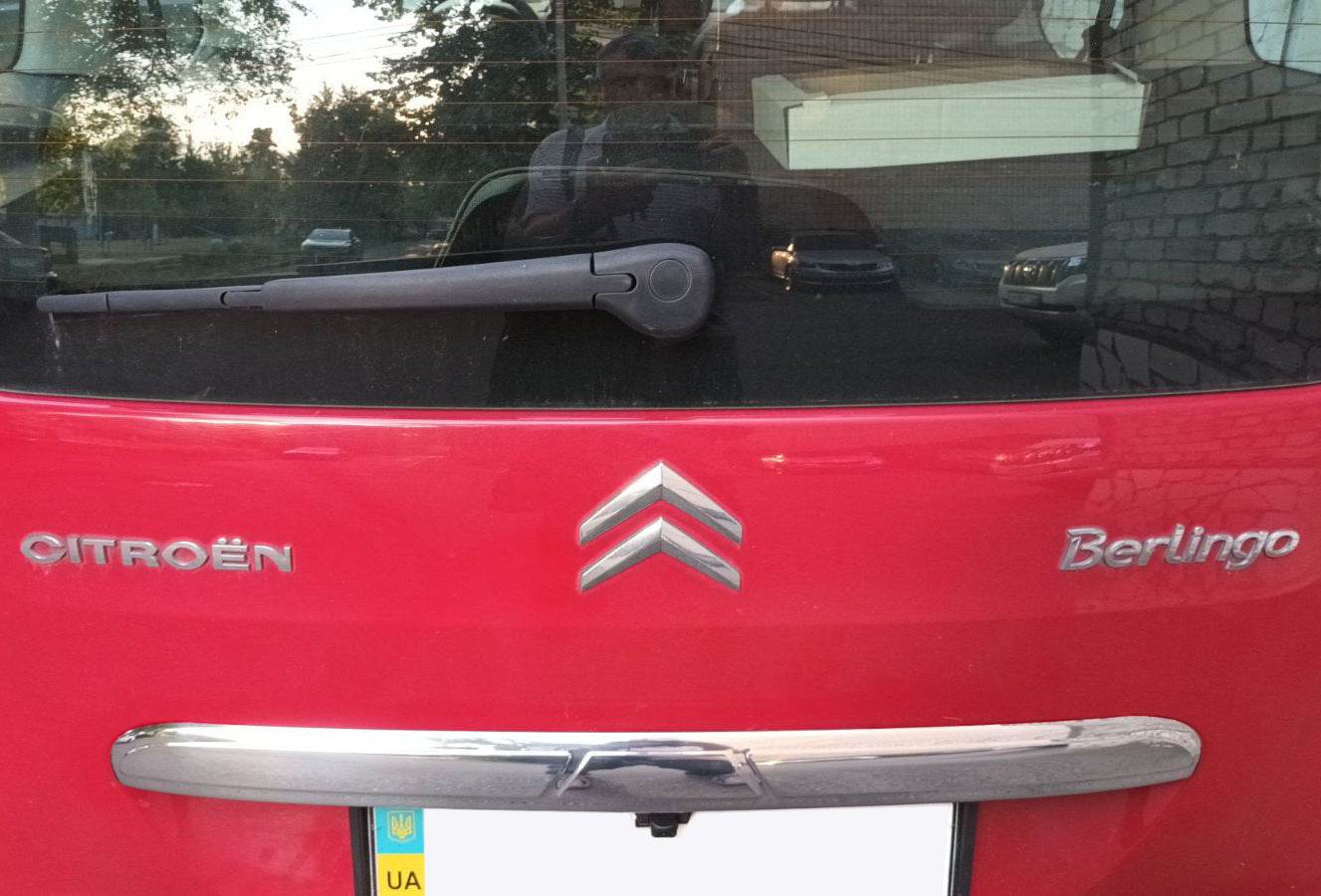 Chrome strap over the room (stainless) for Citroen Berlingo 2008-2018 - Reelken Auto