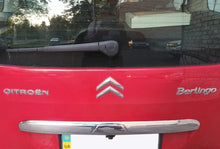 Chrome trim above license plate (stainless steel) for Peugeot Partner Tepee 2008-2018 - image 1