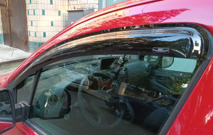 Window Deflectors (2 pcs, HIC) for Citroen Berlingo 2008-2018 - image 1