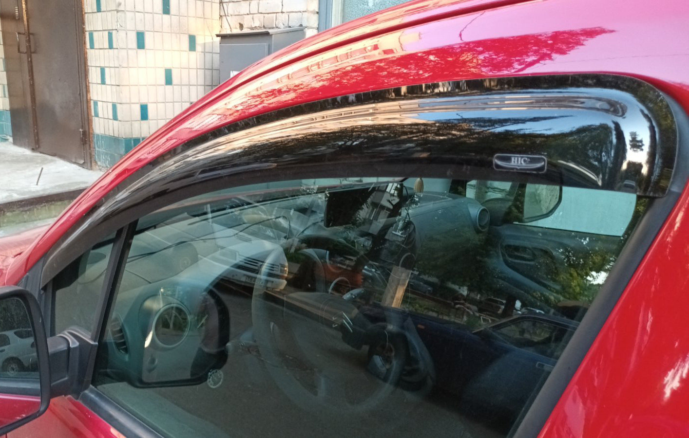 Window Deflectors (2 pcs, HIC) for Citroen Berlingo 2008-2018 - image 1