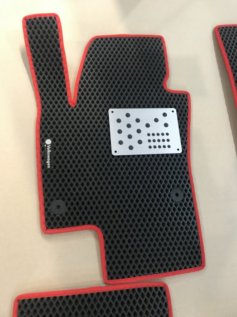 Polyurethane Floor Mats (3 Rows, EVA, Black) for Volkswagen Sharan 2010-2023 - image 14