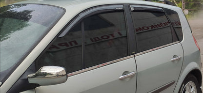 Window Trim Stainless Steel (4 pcs) for Renault Scenic/Grand 2003-2009 - image 4