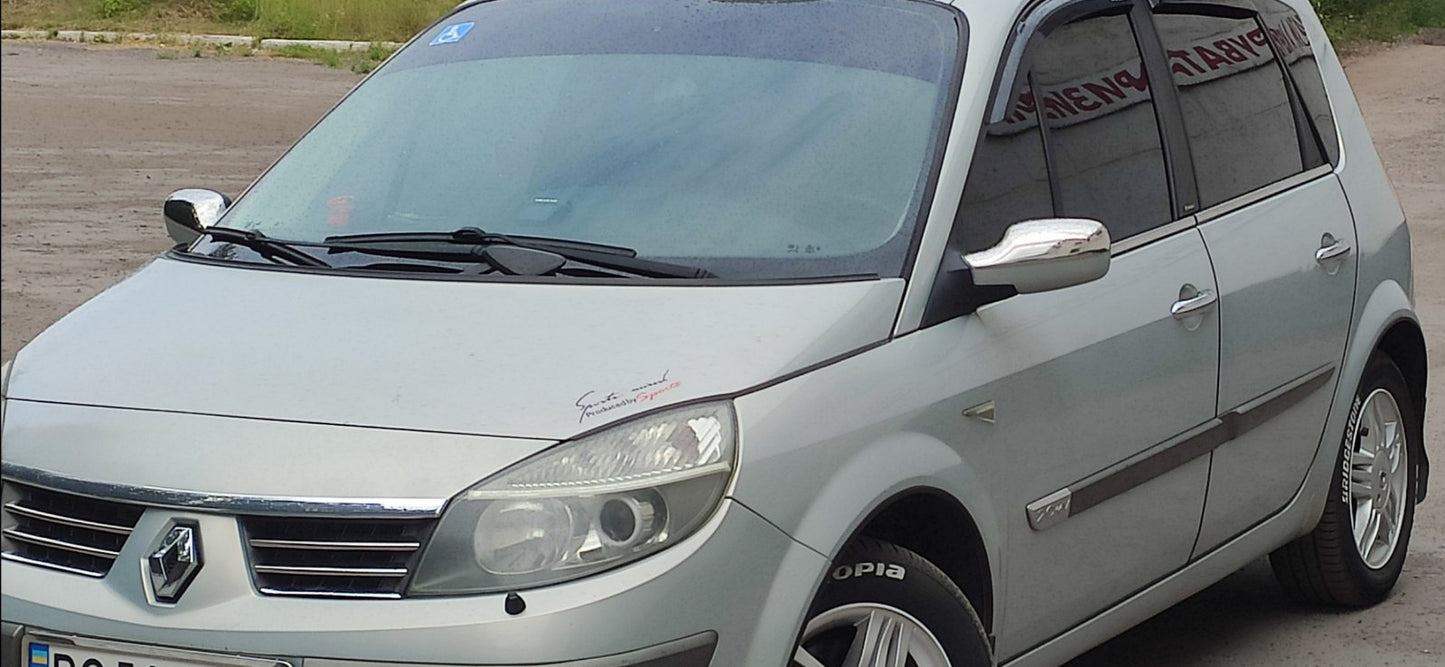 Window Trim Stainless Steel (4 pcs) for Renault Scenic/Grand 2003-2009 - image 5